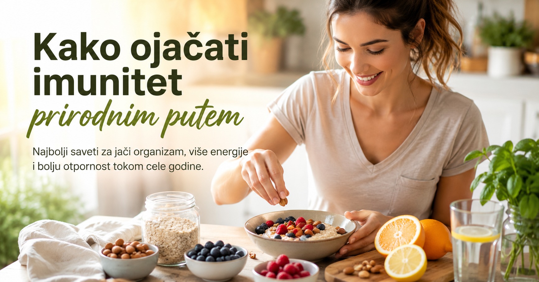 Kako ojačati imunitet prirodnim putem