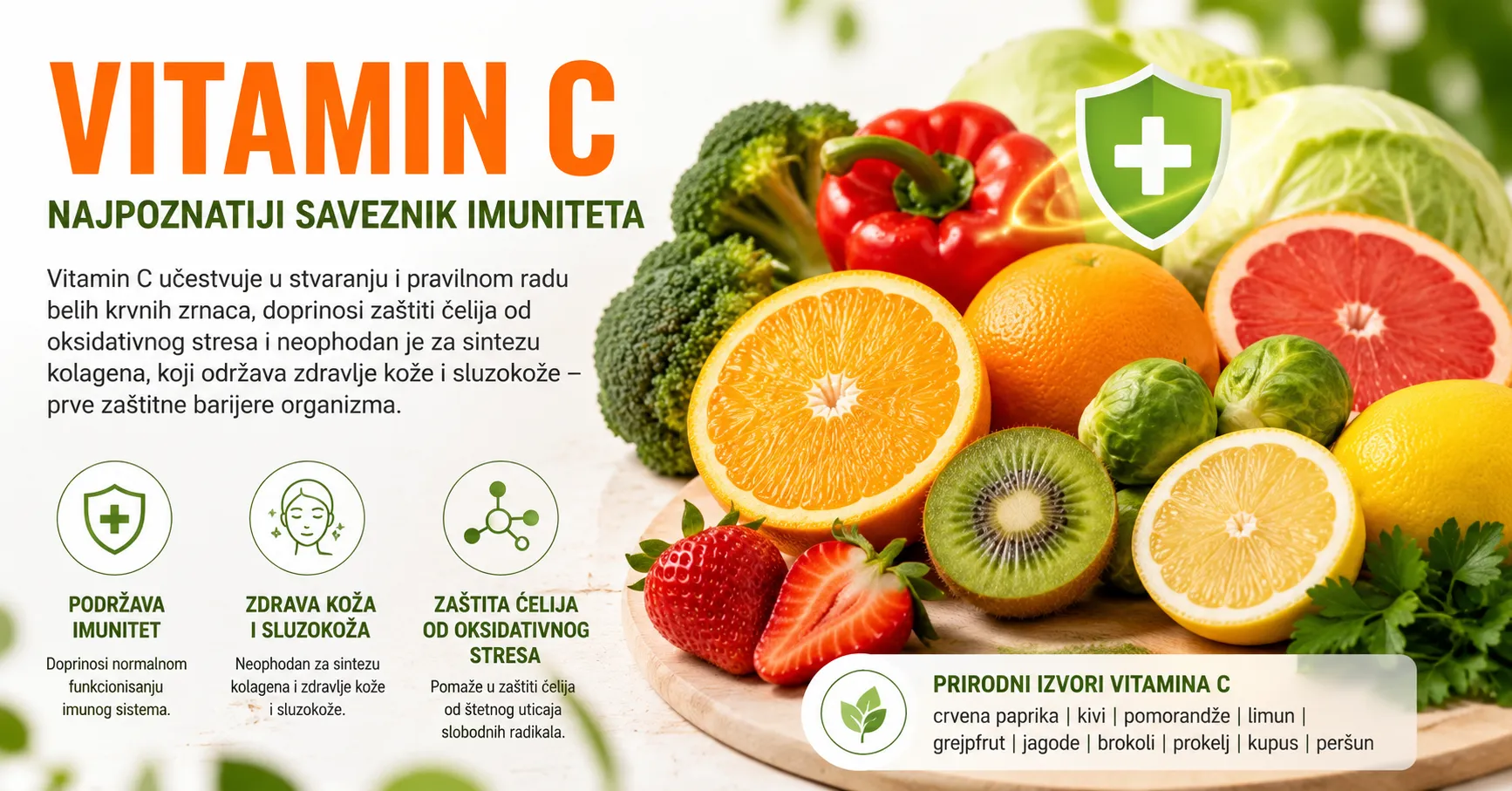 Najbolji vitamini za imunitet – kompletan vodič za jači odbrambeni sistem organizma